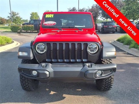 Certified 2021 Jeep Wrangler Unlimited Sport image 2