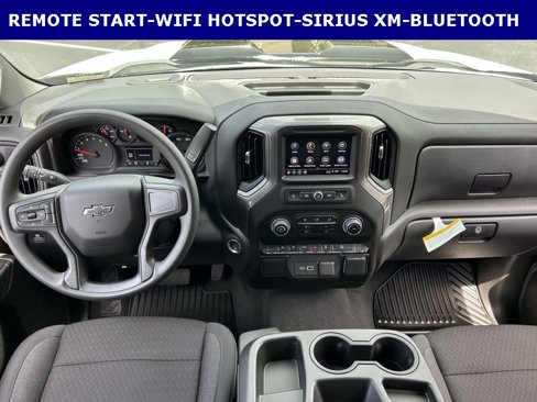 New 2025 Chevrolet Silverado 1500 Custom Trail Boss w/ Turbomax Blackout Package image 9
