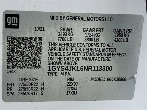 Used 2022 Cadillac Escalade ESV Luxury w/ LPO, Illumination Package image 33