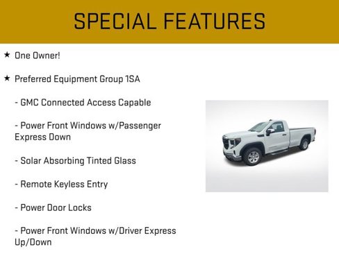 Used 2024 GMC Sierra 1500 Pro w/ Pro Value Package image 6