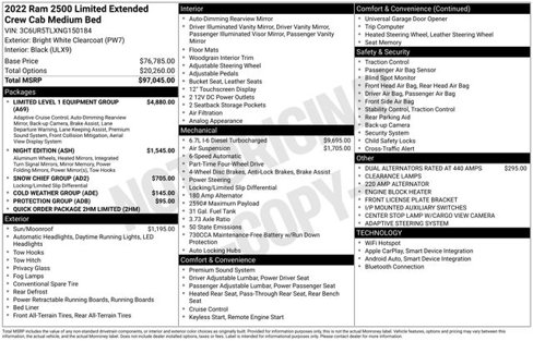 Used 2022 RAM 2500 Limited image 7