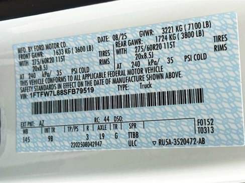New 2025 Ford F150 Platinum image 32