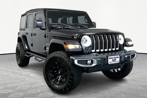 Used 2021 Jeep Wrangler Unlimited Sahara image 1