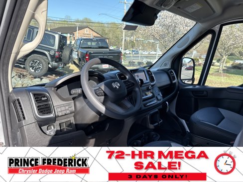 New 2025 RAM ProMaster 2500 w/ Quick Order Package 22G SLT image 10