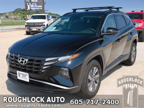 Used 2023 Hyundai Tucson Blue image 1