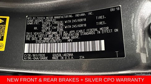 Certified 2018 Toyota Highlander LE image 40