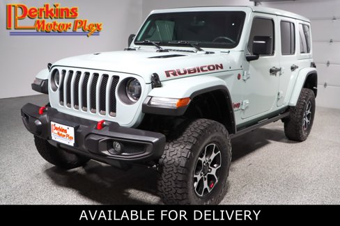 Used 2023 Jeep Wrangler Unlimited Rubicon w/ LED Lighting Group image 1