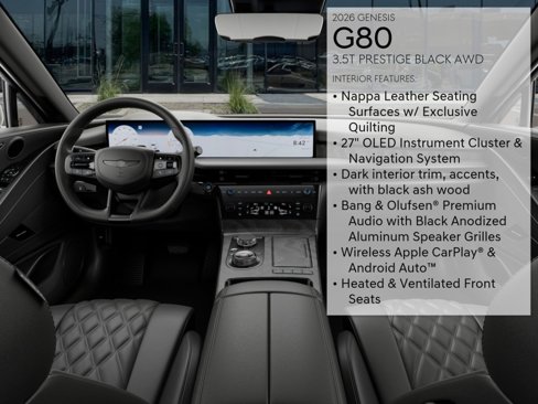 New 2026 Genesis G80 3.5T Prestige image 15