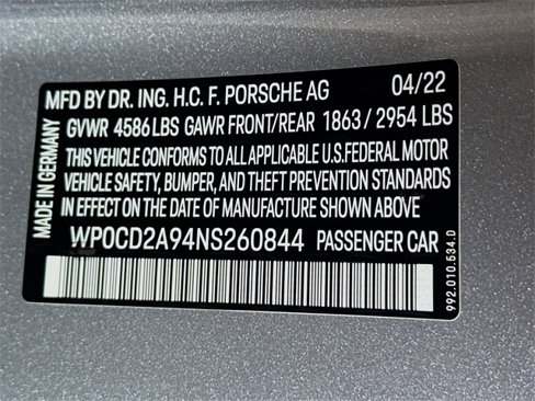 Certified 2022 Porsche 911 Turbo S image 26