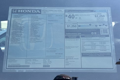 New 2026 Honda CR-V Sport image 33