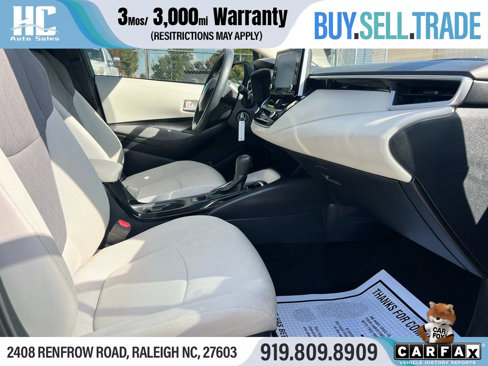 Used 2021 Toyota Corolla LE w/ Carpet Mat Package (TMS) image 17