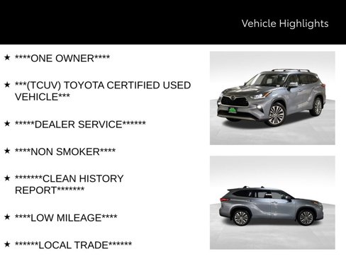 Certified 2022 Toyota Highlander Platinum image 51