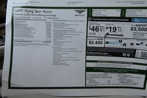 New 2026 Bentley Flying Spur Azure image 29