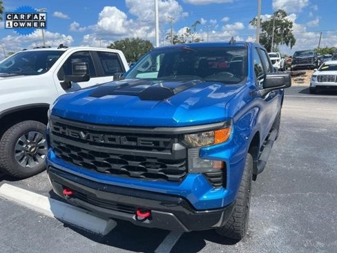 Certified 2023 Chevrolet Silverado 1500 Custom Trail Boss w/ LPO, Dark Essentials Package image 1