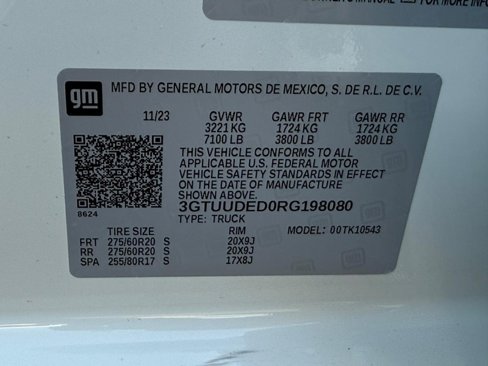 Certified 2024 GMC Sierra 1500 SLT w/ SLT Premium Plus Package image 27