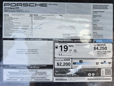 Used 2018 Porsche Macan GTS image 18