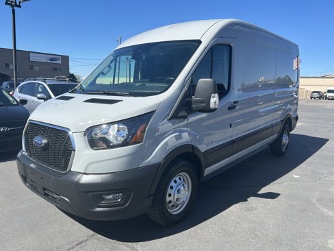 Used 2024 Ford Transit 250 148 Medium Roof Extended AWD w/ Upfitter Package image 2