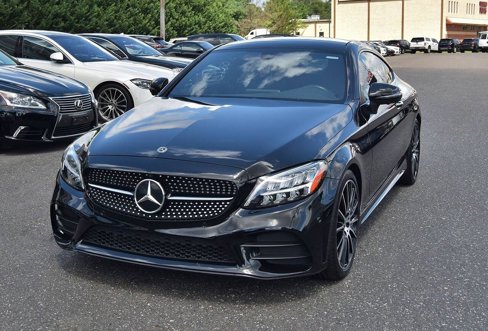 Used 2021 Mercedes-Benz C 300 Coupe w/ AMG Line image 2