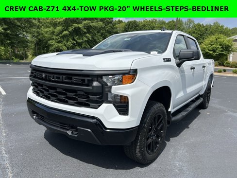 New 2025 Chevrolet Silverado 1500 Custom Trail Boss w/ Turbomax Blackout Package image 2
