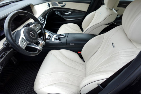 Used 2020 Mercedes-Benz S 63 AMG 4MATIC Sedan w/ Warmth & Comfort Package image 22