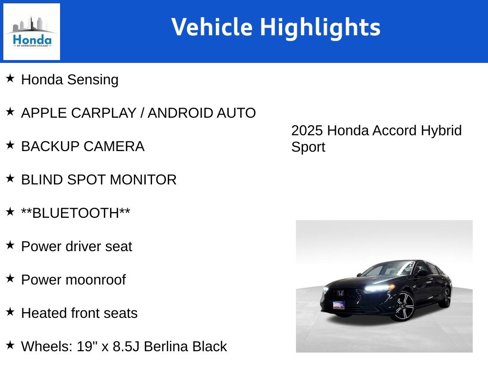 New 2025 Honda Accord Sport image 6