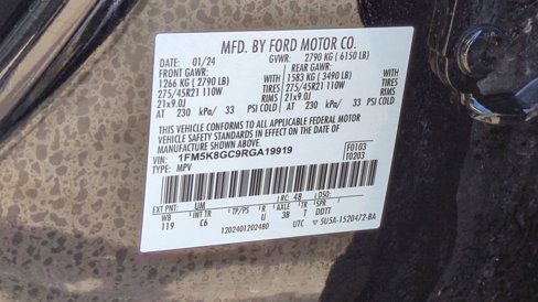 Certified 2024 Ford Explorer ST w/ Equipment Group 401A image 46