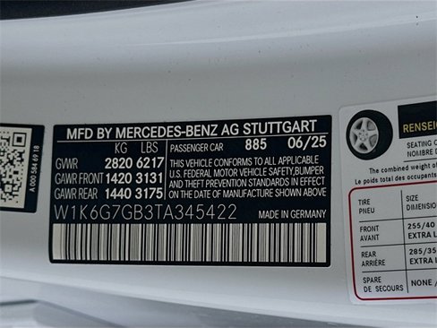 New 2026 Mercedes-Benz S 580 4MATIC Sedan image 31
