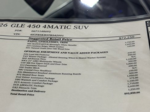 New 2026 Mercedes-Benz GLE 450 4MATIC image 11