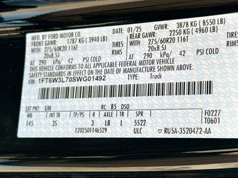New 2025 Ford F150 Lightning Flash w/ Max Trailer Tow Package image 32