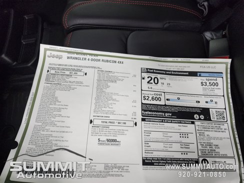 New 2025 Jeep Wrangler Unlimited Rubicon image 35