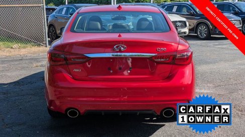 Certified 2022 INFINITI Q50 Luxe w/ Cargo Package image 4
