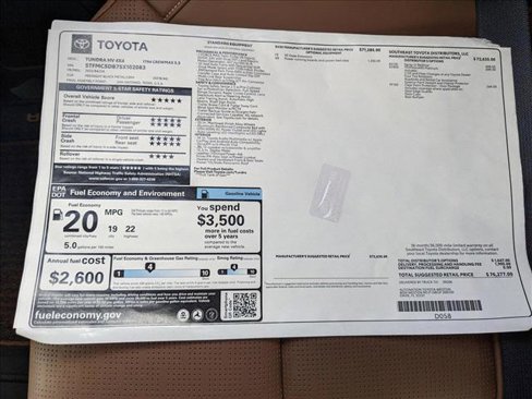New 2025 Toyota Tundra 1794 Edition image 17