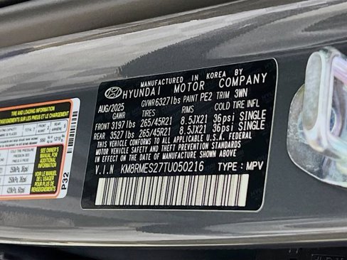 New 2026 Hyundai Palisade Calligraphy image 26