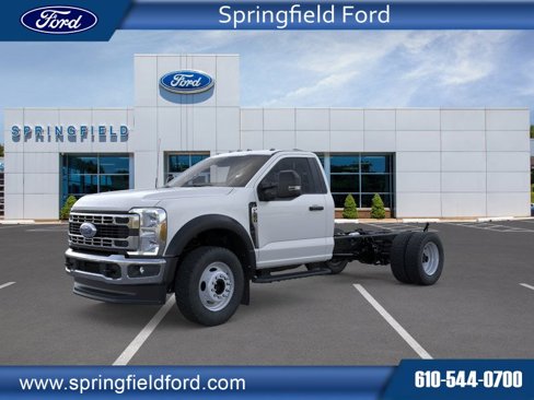 New 2025 Ford F550 4x4 Regular Cab Super Duty w/ XL Chrome Package image 1