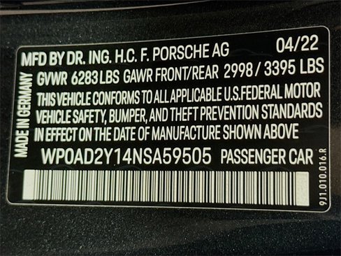 Certified 2022 Porsche Taycan GTS image 24