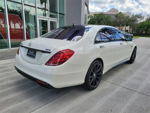 Used 2017 Mercedes-Benz S 63 AMG 4MATIC Sedan w/ Warmth & Comfort Package image 9