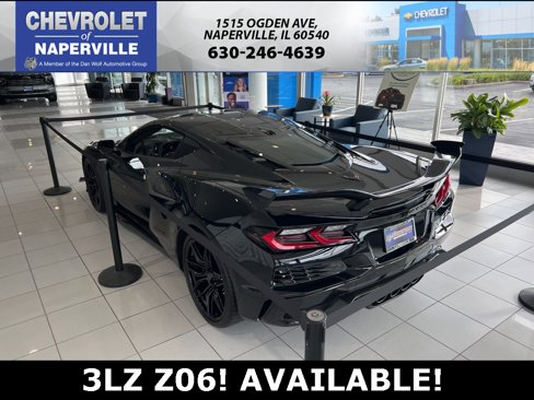 New 2025 Chevrolet Corvette Z06 w/ Stealth Interior Trim Package image 8