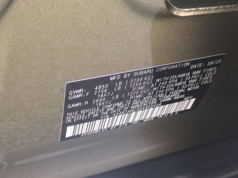 New 2025 Subaru Outback Limited image 43