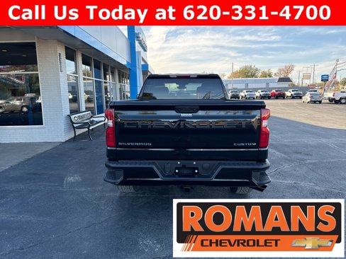 New 2025 Chevrolet Silverado 1500 Custom w/ Turbomax Blackout Package image 3