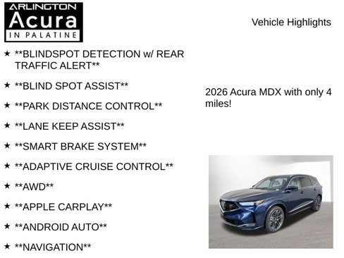 New 2026 Acura MDX w/ Advance Package image 7