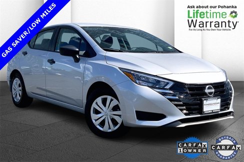 Certified 2025 Nissan Versa S w/ Trunk Package image 1