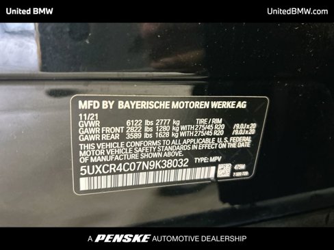 Certified 2022 BMW X5 sDrive40i w/ Premium Package image 23