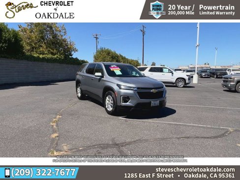 Certified 2023 Chevrolet Traverse LS w/ Safety Package image 3
