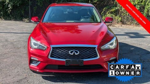 Certified 2022 INFINITI Q50 Luxe w/ Cargo Package image 8