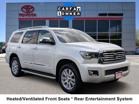Certified 2021 Toyota Sequoia Platinum image 1