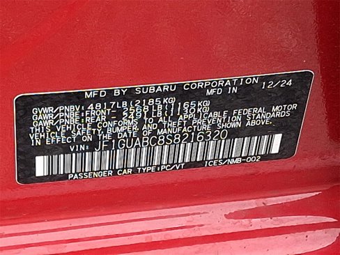 Certified 2025 Subaru Impreza 2.0i image 26