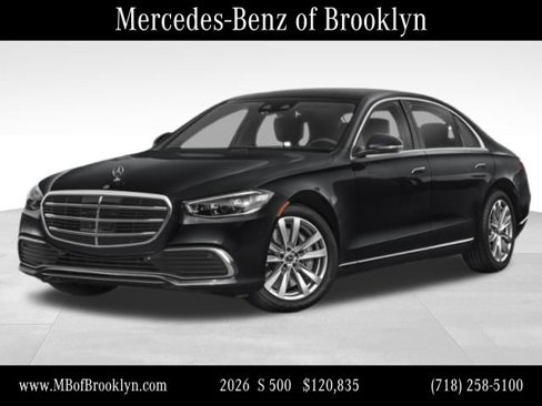 New 2026 Mercedes-Benz S 500 4MATIC image 1