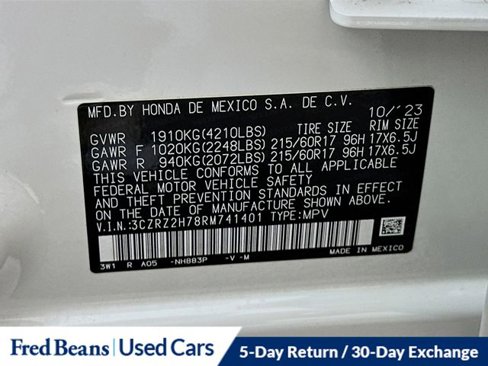 Used 2024 Honda HR-V EX-L image 29