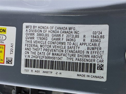 Used 2024 Honda Civic Sport image 38