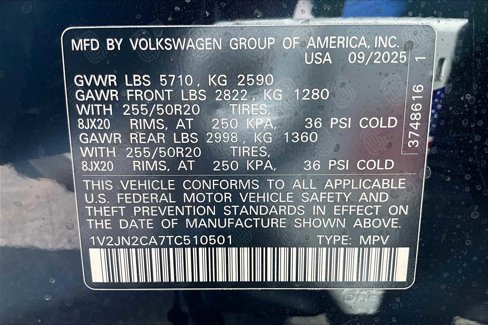 New 2026 Volkswagen Atlas SE image 19